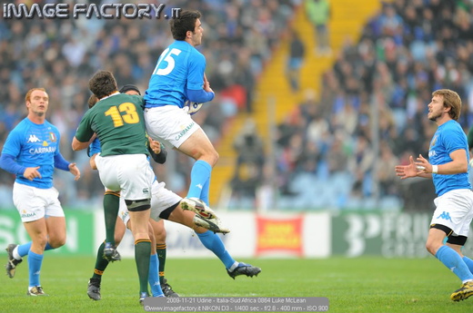 2009-11-21 Udine - Italia-Sud Africa 0864 Luke McLean